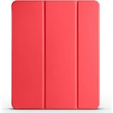 Apple iPad Air 11 2025 M3 Smart Folio Cover Akıllı Uyku Modlu Pu Deri Standlı Tablet Kılıfı - Kırmızı