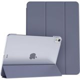 Apple iPad Air 11 Inç 6. Nesil Yatay Standlı Uyku Modlu Basic Arkası Sert Smart Kılıf A2902 A2903 - iPad Air 6 (11 inç) - Lavanta