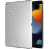 Apple iPad Air 3 / Pro 10.5 Tablet Kılıfı Işıltılı Parlak Görünüm Koton Case - iP Air 3 10.5 - Gümüş