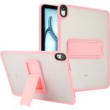Apple iPad Air 4 (10.9) Uyumlu Yatay Stand Olabilen Antishock Köşe ve Kamera Korumalı Arka Yüzeyi Mat Threxi Kılıf A2316 A2324 A2325 A2072 - iPad Air 4. Nesil 10.9 - Pembe