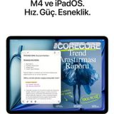 Apple İpad Air M4 11" 128Gb Wi-Fi Yıldız Işığı