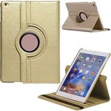 Apple iPad Mini 1 / Mini 2 / Mini 3 Uyumlu Döner Standlı Tablet Kılıfı - Gold