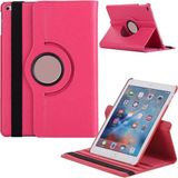 Apple iPad Mini 1 / Mini 2 / Mini 3 Uyumlu Döner Standlı Tablet Kılıfı - Pembe