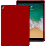 Apple iPad Pro 10,5 / iPad Air 3 Nesil 10,5 Inç Rubber Yıkanabilir Silikon Kılıf - Kırmızı