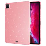Apple iPad Pro 11 1/2/3/4. Nesil ile uyumlu Kılıf Işıltılı Parlak Görünüm Koton Case 2018-2022 Pembe