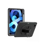 Apple iPad Pro 11 (2018) Kılıf Hand Strap Tablet Kılıfı - Siyah