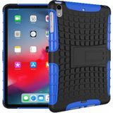 Apple iPad Pro 11 2018 Uyumlu Standlı Tank Tablet Kılıfı Özel Zırh - Mavi