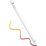 Apple iPad Pro 11 2020 (2.nesil) Uyumlu Dokunmatik Ekran Kalemi Yazı ve Çizim Için Stylus Pen - Beyaz