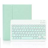 Apple iPad Pro 11 3. / 4. Nesil ile uyumlu Kılıf Kablosuz Klavyeli Case Mobax A2759-61-62 A2377-01 A2459-60-35 Açık Yeşil