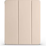 Apple iPad Pro 12.9 2020 Uyumlu (4.nesil) Zore Smart Cover Kalem Bölmeli Standlı 1-1 Kılıf, Gold