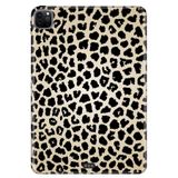 Apple iPad Pro 12.9" 4. Nesil ile Uyumlu Cekuonline Desenli Silikon Kılıf, Leopard Desen, Arka Kapak avonm-v-cvr458464