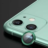 Apple iPhone 11 ile uyumlu Kamera Lens Koruyucu Çerçeveli Koruyucu CL-02 Yeşil