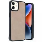 Apple İphone 11 Kılıf Aras Deri Kapak - Pudra