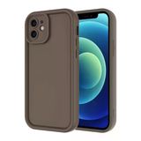 Apple İphone 11 Kılıf Viera Silikon - Kahverengi