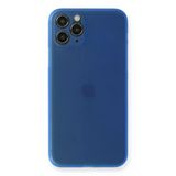 Apple İphone 11 Pro Max Kılıf Pp Ultra İnce Kapak - Mavi