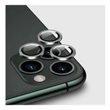 Apple iPhone 11 Pro Metal Çerçeveli Kamera Koruma Lensi Gümüş