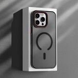 Apple iPhone 11 Pro Uyumlu Kılıf Zebana Aura M-Safe Silikon Kılıf Siyah