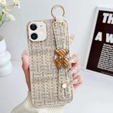 Apple iPhone 11 Uyumlu Kılıf Zebana Teddy Silikon Kılıf Bej