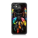 Apple İphone 11 Uyumlu Silikon Kılıf Renki Dream Catcher Düş Kapanı