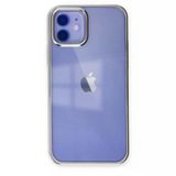 Apple İphone 12 Kılıf Element Silikon - Gümüş