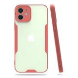Apple İphone 12 Kılıf Platin Silikon - Pembe