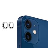 Apple iPhone 12 Mini CL-06 Renkli Taşlı Kamera Lens Koruyucu