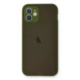 Apple İphone 12 Mini Kılıf Montreal Silikon Kapak - Açık Yeşil
