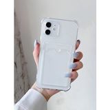 Apple iPhone 12 Mini Transparent Kartlıklı Antişok Kılıf Şeffaf