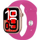Apple iPhone 12 mini Uyumlu Pembe Akıllı Saat Watch10 2025 Hediyeli AMOLED EKRAN