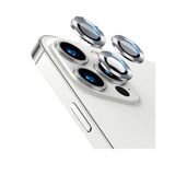 Apple iPhone 12 Pro ile uyumlu Kamera Lens Koruyucu Çerçeveli Koruyucu CL-02 Colorful