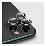 Apple iPhone 12 Pro Max 6.7'' Metal Çerçeveli Kamera Koruma Lensi Gümüş