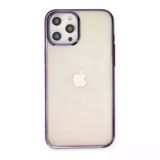 Apple İphone 12 Pro Max Kılıf Element Silikon - Mor