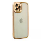 Apple İphone 12 Pro Max Kılıf Liva Lens Silikon - Rose
