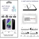 Apple iPhone 12 PRO MAX Nano Ekran Koruyucu Ultra İNCE Esnek MAT HAYALET
