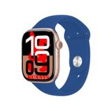 Apple iPhone 12 Pro Max Uyumlu Mavi Akıllı Saat Watch10 2025 Hediyeli AMOLED EKRAN