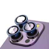 Apple iPhone 12 Pro Max Zore CL-12 Premium Safir Parmak İzi Bırakmayan Anti-Reflective Kamera Lens Koruyucu Mavi