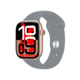 Apple iPhone 12 Uyumlu Gri Akıllı Saat Watch10 2025 Hediyeli AMOLED EKRAN