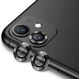 Apple iPhone 12 Zore CL-12 Premium Safir Parmak İzi Bırakmayan Anti-Reflective Kamera Lens Koruyucu Siyah
