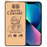 Apple İphone 13 Ekran Koruyucu 9d Mat Seramik Nano Kırılmaz Cam