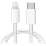 Apple Iphone 13 Için Orijinal Lightning Şarj Kablosu 1m - Beyaz - (Resmi Distribütör Garantili)