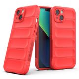 Apple İphone 13 Kılıf Esnek TPU Oyuklu Arka Yüzey Tasarımlı Zore Etnik Silikon Kapak