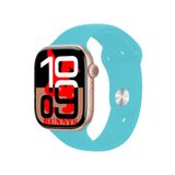 Apple iPhone 13 mini Uyumlu Turkuaz Akıllı Saat Watch10 2025 Hediyeli AMOLED EKRAN