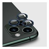 Apple iPhone 13 Pro 6.1'' Metal Çerçeveli Kamera Koruma Lensi Mavi