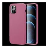 Apple iPhone 13 Pro Max 6.7'' İnce Mat Silikon Kılıf Pembe