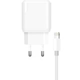 Apple İphone 13 Pro Max İle Uyumlu Q.c 3.0 18W Şarj Adaptörü Ve Lightning Kablo Mch15