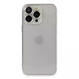 Apple İphone 13 Pro Max Kılıf Luko Lens Silikon - Gümüş