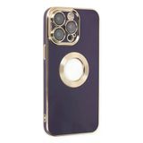 Apple İphone 13 Pro Max Kılıf Store Silikon - Derin Mor