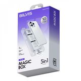 Apple İphone 14 Bilvis 5in1 3d Magic Cam Ekran Koruyucu - Siyah