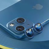 Apple İphone 14 İle Uyumlu Mercek Lens Kamera Koruyucu Mavi