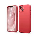 Apple İphone 14 Kılıf First Silikon - Kırmızı